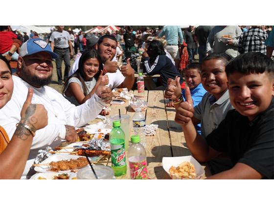 Happy faces at Apple Festival