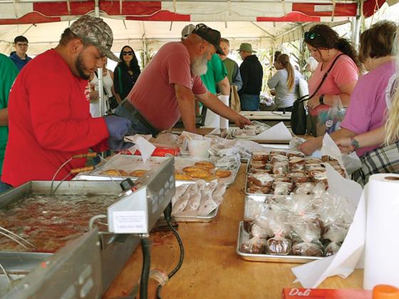 Apple Festival food