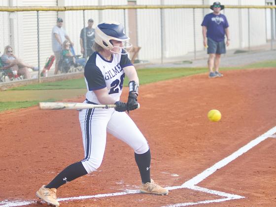 Gilmer’s Jacie Bennett is one of four seniors who will help the Lady Cats attempt to qualify for state beginning at Saturday’s Region 7-3A tournament in Cumming.