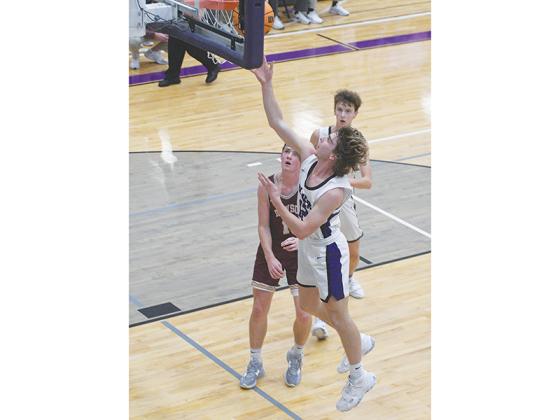 Gilmer senior Christian Sumner scores two transition points versus Dawson County last Friday.
