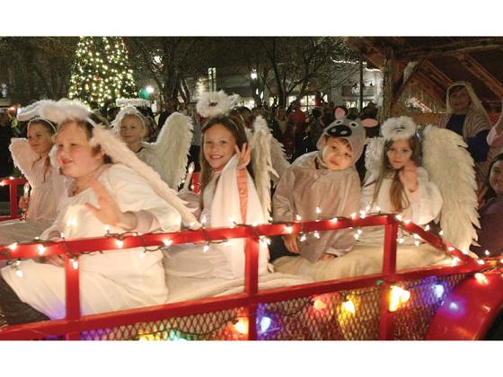 Nativity float