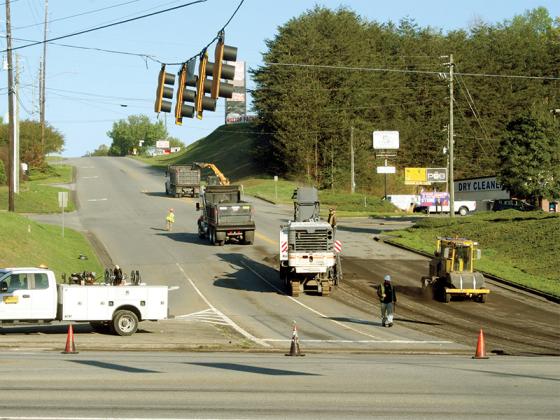 Paving maintenance by GDOT