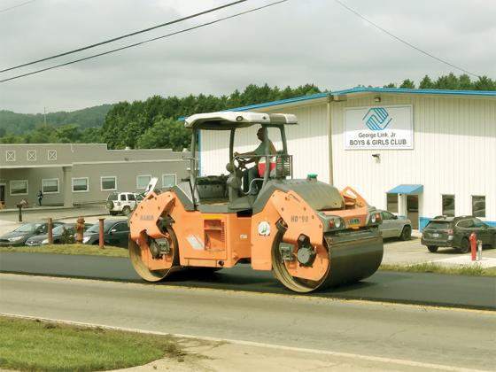 Progress Road paving