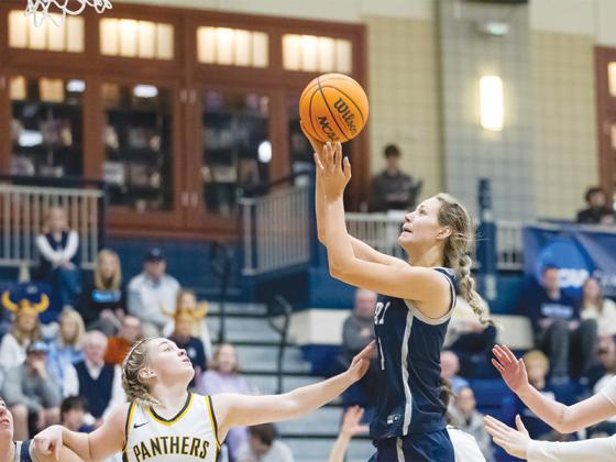 Berry College’s Elly Callihan was recognized on and off the basketball court during her freshman season. (Photo courtesy of J&S Photography)
