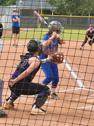 Clear Creek catcher Brenlee Daniel and third baseman Neeyah McDaniel helped the Cats win three more games last week.