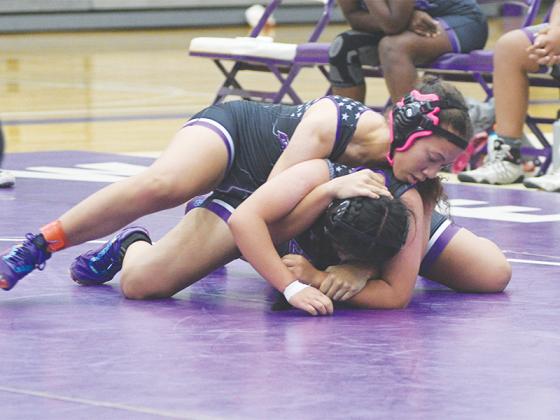 Gilmer’s Felisha Yarborough finished with a 3-1 record at last Saturday’s Lady Spartan Round Robin for third place.