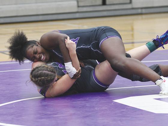 Gilmer junior Amayah Jones placed first at Putnam High School’s traditional tournament before Thanksgiving break.
