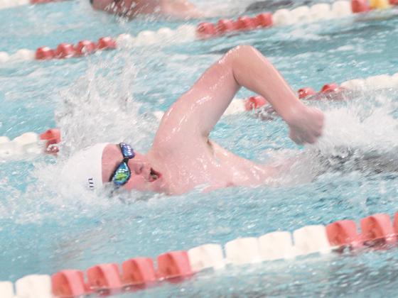 Gilmer High’s Clifford Defoor was one of three Bobcats who competed at last week’s meet in Dalton.