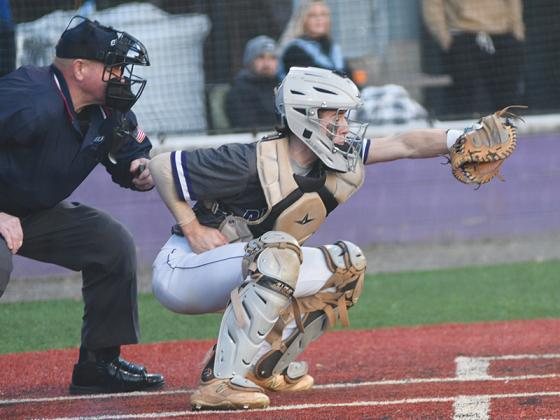 Gilmer junior catcher Hayden Berry blasted a two-run homer last Thursday when the Bobcats defeated Armuchee, 12-0. 