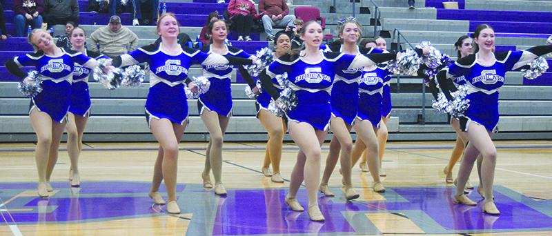 The Gilmer High dance team