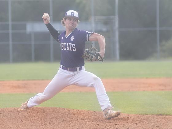 Gilmer senior pitcher Ethan McCollum earned a complete game victory versus White County last Friday.