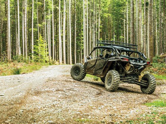 Although they can be registered and tagged, side by side UTVs can only be legally driven on county roads, not within the city limits. 