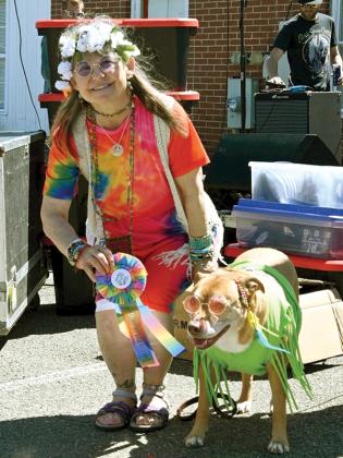 Cheri Stone and Rebel (Best Owner/Pet Look Alike)