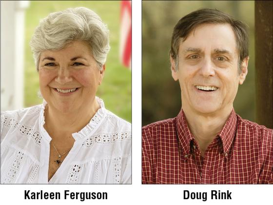 Gilmer Board of Commissioners candidates Karleen Ferguson and Doug Rink will be in the runoff set for Tuesday, June 18.