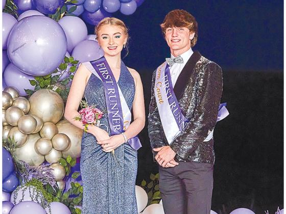 First runners-up, Kylyn Drullinger and Issac Rellinger