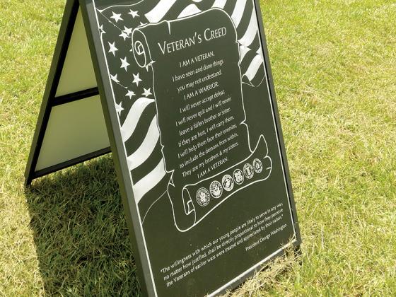 The exhibit also featured many additional tributes to those who died while serving in other wars, conflicts and national emergencies. (Photo by Michael Andrews/Mountain Life Editor)