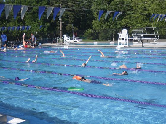 The new Gilmer County swimming pool is open.