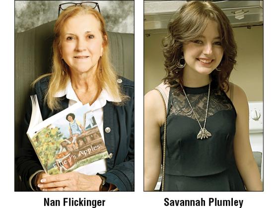 Author Nan Flickinger and illustrator Savannah Plumley