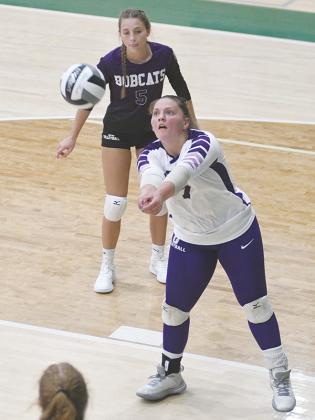 Lady Cat libero Maddie Usry recorded 38 digs for Gilmer over its four matches last week.