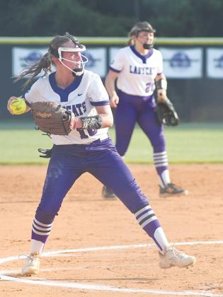 Lady Cat Lily Fortune struck out 15 Bruins when Gilmer took on Northwest Whitfield last Tuesday.