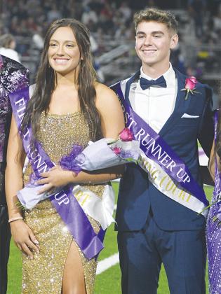 First runners-up Grace Bramlett and Deacon Shull