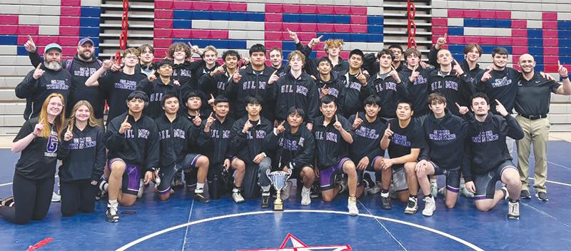 Gilmer Bobcats championship wrestling team