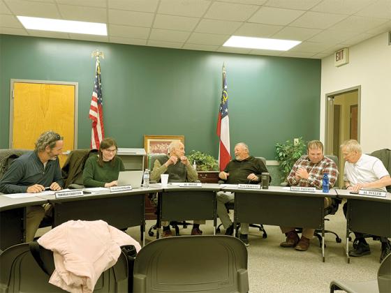 Ellijay City Council holds public hearing regarding HB 581, followed by their monthly meeting, on Jan. 22. 