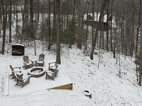 Snowy scene by Lauren Sabia