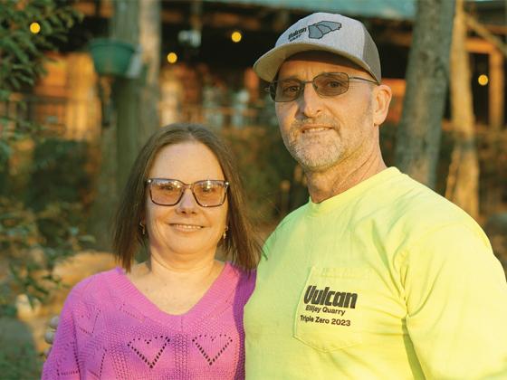 Jamie and Miki have lived in Ellijay since 2020. They are originally from Loganville. (Lauren Sabia/Reporter)