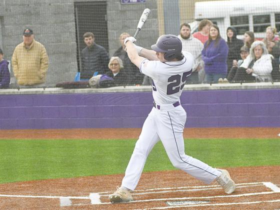 Gilmer senior Noah Gutillo hit two solo home runs versus North Murray last Friday.