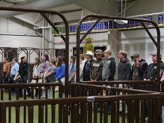 The show Feb. 13 allowed students to practice their showmanship ahead of the Georgia Junior National Livestock Show that starts today in Perry. It also gave family and friends, who may not be able to travel to shows, the chance to see Gilmer students’ hard work and dedication in action.