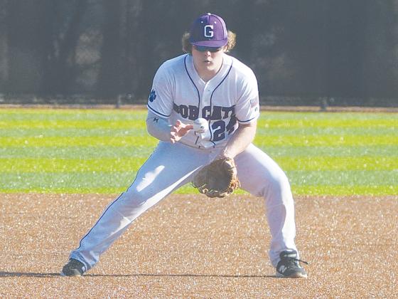 Gilmer third baseman Blake Grizzle fields a ground ball versus LaFayette last Tuesday.