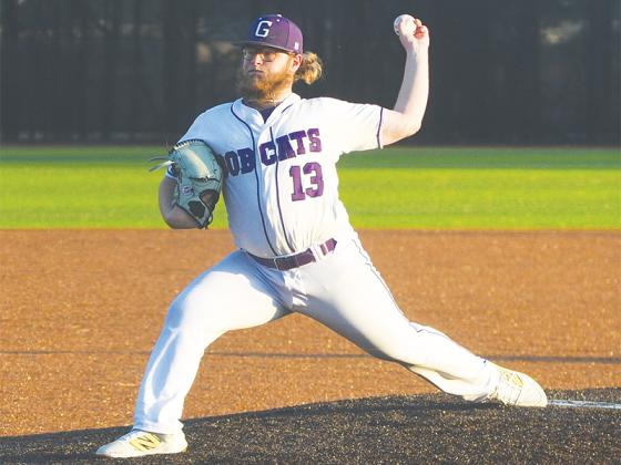 Gilmer junior Cooper Cochran shut down Adairsville in 1 2/3 innings of relief work last Friday to help the Bobcats win game three of the series.
