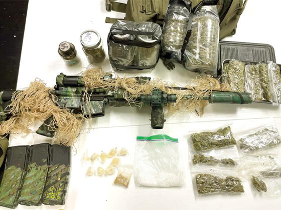 Deputies and detectives seize meth, marijuana and a “ghost gun” from Sluder’s home along Quarles Lane.