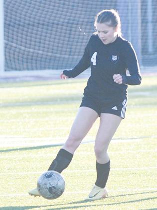 Gilmer freshman Joei Marshall continues to be heavily involved in Lady Cat scoring opportunities this season. GHS netted goals after two of her corner kicks and a free kick last Thursday.