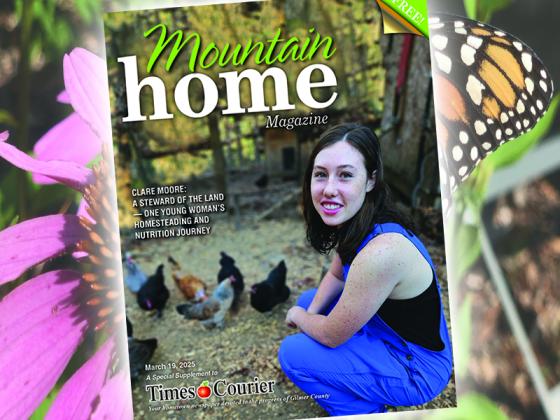 Mountain Home magazine features Gilmer's own Clare Moore, a steward of the land — one young woman’s homesteading and nutrition journey