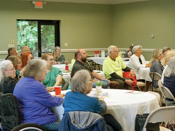 Leaders from local nonprofits, who either receive a monthly or one-time grant from FHC, attended the reception held at the Piedmont Community Center. 