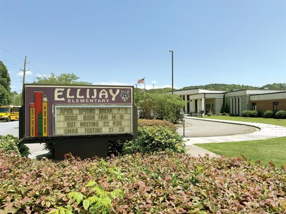 Ellijay Elementary School located at 32 McCutchen Street