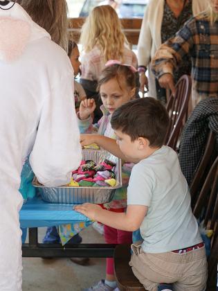 The American Legion Auxiliary hosted their annual Easter Egg Hunt on Saturday, April 12, at post 82 in Ellijay.