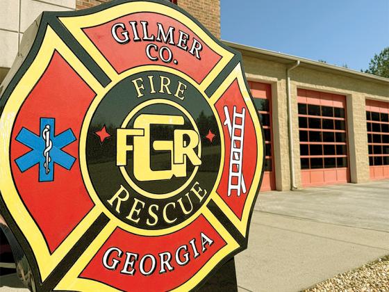 Gilmer Fire and Rescue Station 1.