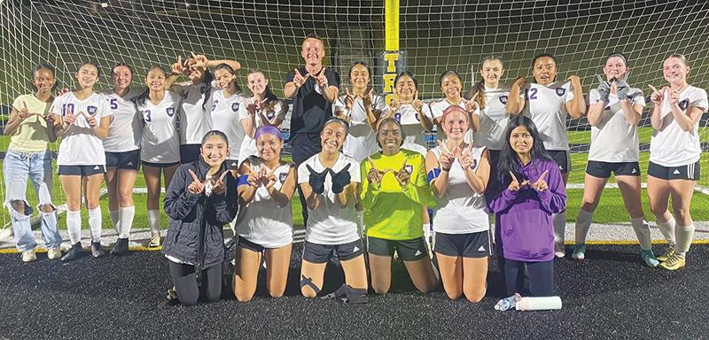 The Gilmer High Lady Cats got the ‘W’ when they to ran roughshod over Peach County in the first round of the Class 3A state soccer playoffs.