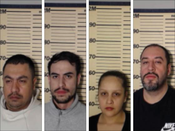 Four arrested in Ellijay, accused of burglarizing a home in Madison, Miss. (Courtesy of Madison Police Department)