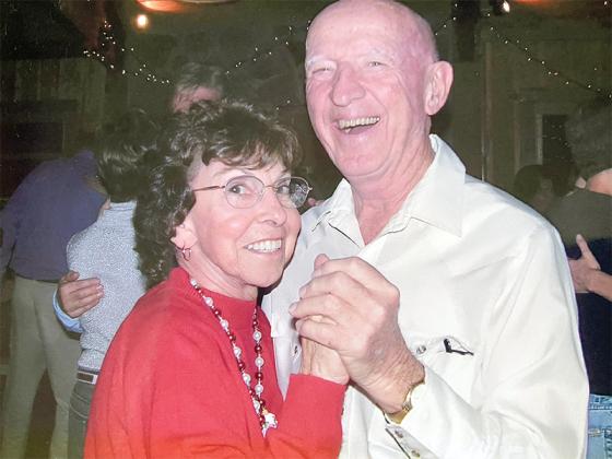 Jack and Margaret Thomas dancing. They were married for 80 years before Margaret passed three years ago. (Courtesy of Patti Thomas)