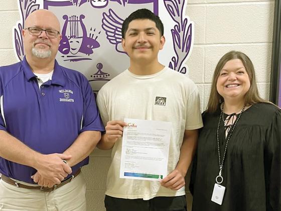 Gilmer High student Raul Avila-Resendiz is Georgia’s 2025 Migrant Student of the Year. 