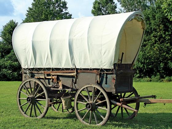 A Conestoga wagon will be staged at the Tabor House Open House this Saturday, 11 a.m. to 3 p.m. and is available as a backdrop for photos.