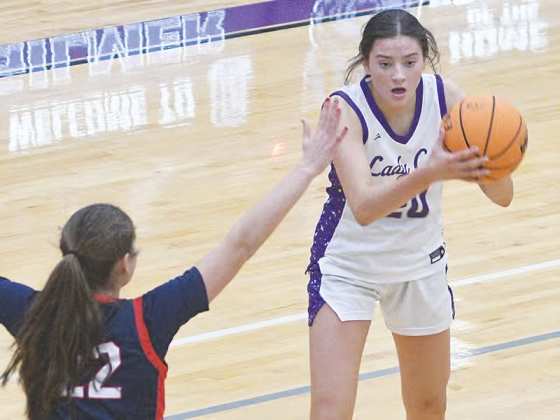 Gilmer High School’s Chelsey Griggs is a returning senior starters for the Lady Cats.