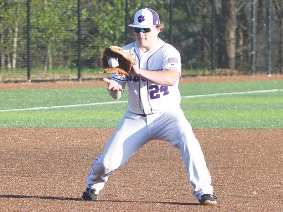 Blake Grizzle fields a grounder last season and is one of the program’s rising seniors. 