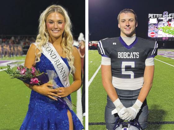 Second runners-up Gracie Pritchett and Hunter Britain.