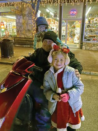 Bobby and Chrystal Bramlett and Harley Kincaid enjoy the festivities (Jesse and Ariel Kincaid not pictured).
