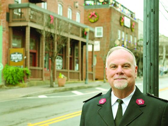 Salvation Army Major Ken Chapman is looking for donors and volunteers to bring Salvation Army help to Gilmer County.